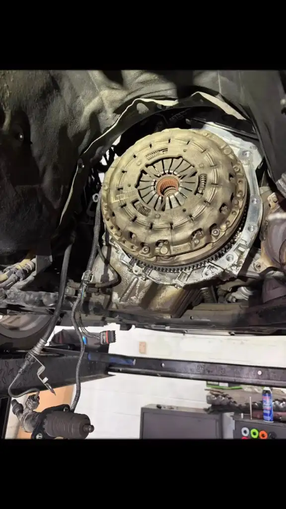 Transmission showing damage before repair at Unlimited Auto Services